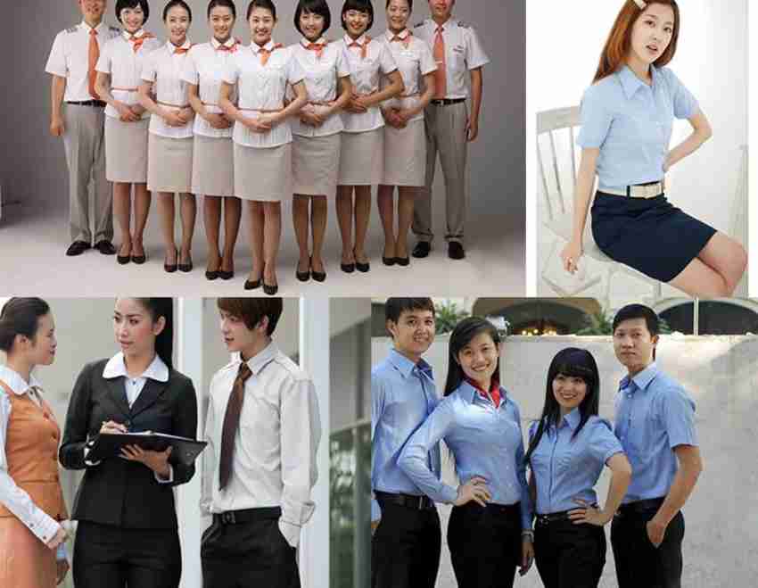 Đồng phục công sở cho mùa hè hot và cao cấp 3 Đồng phục công sở cho mùa hè hot và cao cấp