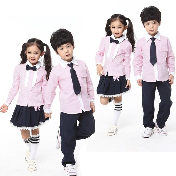 Đồng phục học sinh mầm non cấp 1 xinh xắn dễ thương 3 Đồng phục học sinh mầm non cấp 1 xinh xắn dễ thương