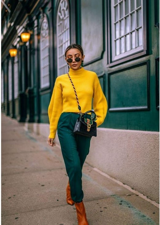 Phối đồ nữ cá tính cùng áo croptop và quần túi hộp 16 Phối đồ nữ cá tính cùng áo croptop và quần túi hộp