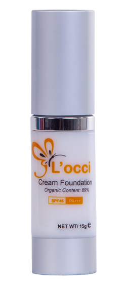 L'occi - MỸ PHẨM MAKE UP điều hỗ trợ hỗ trợ điều trị da thâm, nám và mụn 4 LOCCI CREAM FOUNDATION SPF 123