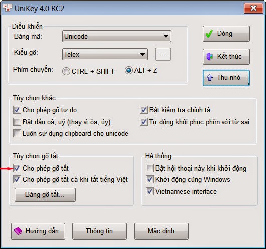 Go tat unikey