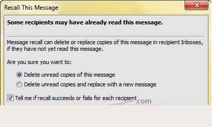 Triệu Hồi E-mail đã Gửi (3)