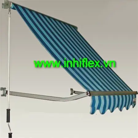 In Bạt Hiflex Làm Mái Hiên Che Nắng Mưa