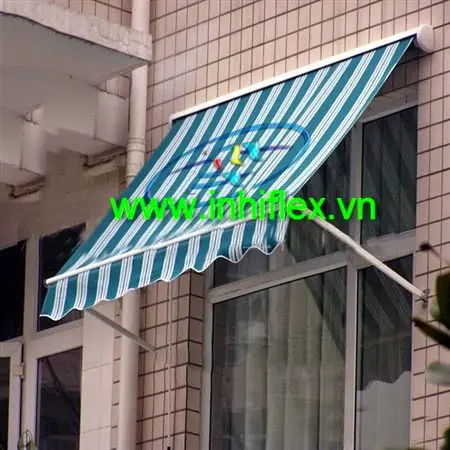 In Bạt Hiflex Làm Mái Hiên Che Nắng Mưa