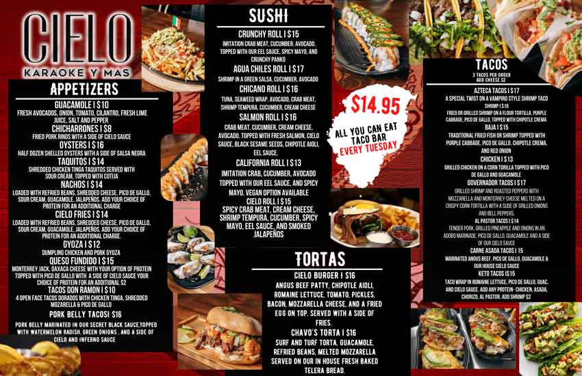 Thiết Kế In Menu Karaoke Chuyên Nghiệp