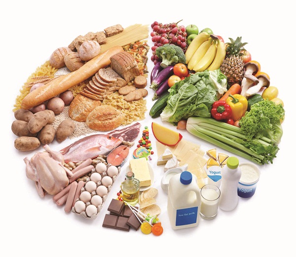 Những món ăn tự nhiên tốt cho sức khỏe thực phẩm tươi, trái cây tươi, rau củ quả tươi