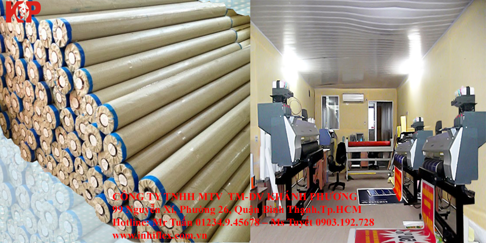 In hiflex quảng cáo giá sỉ lẻ in nhanh lấy gấp