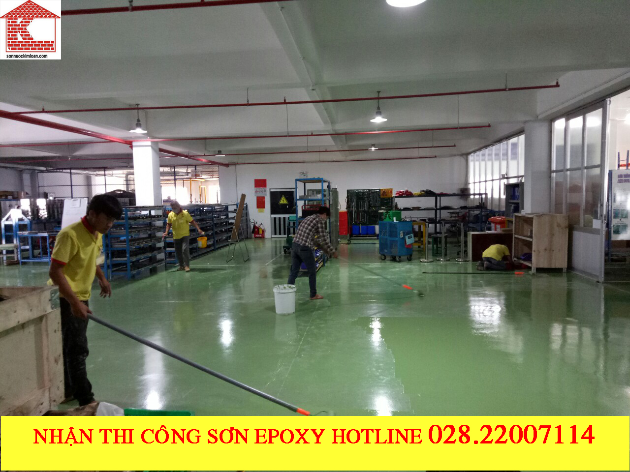 thi công sơn chuyên nghiệp