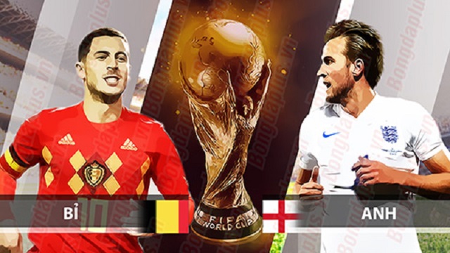 Dự đoán kèo chính xác Anh vs Bỉ tranh hạng 3 World Cup 2018