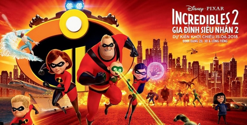 Gia dinh Sieu Nhan 2 The Incredibles 2 2018 VietSub Thuyet Minh
