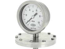 Đồng hồ áp suất inox 6 Đồng hồ đo áp suất