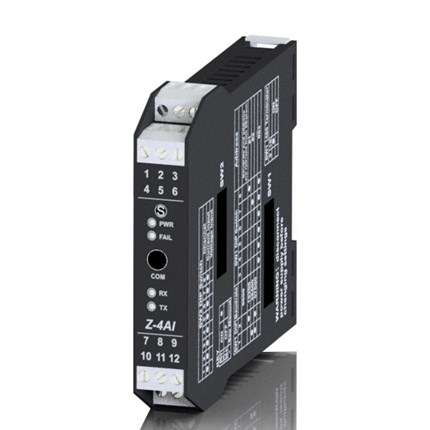 Bộ chuyển đổi tín hiệu 4 kênh Pt100 sang Modbus RTU