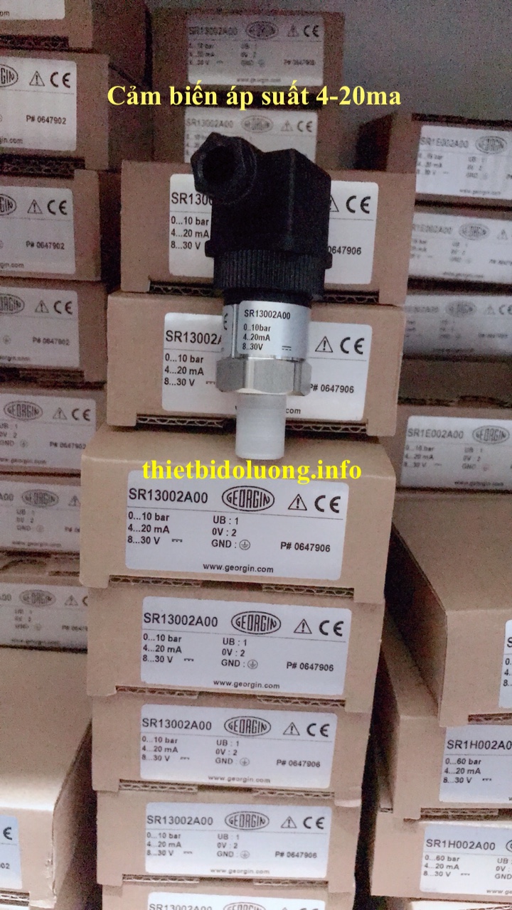 Cảm Biến Báo Mức Nước 13 Cảm biến đo áp suất 0-10bar