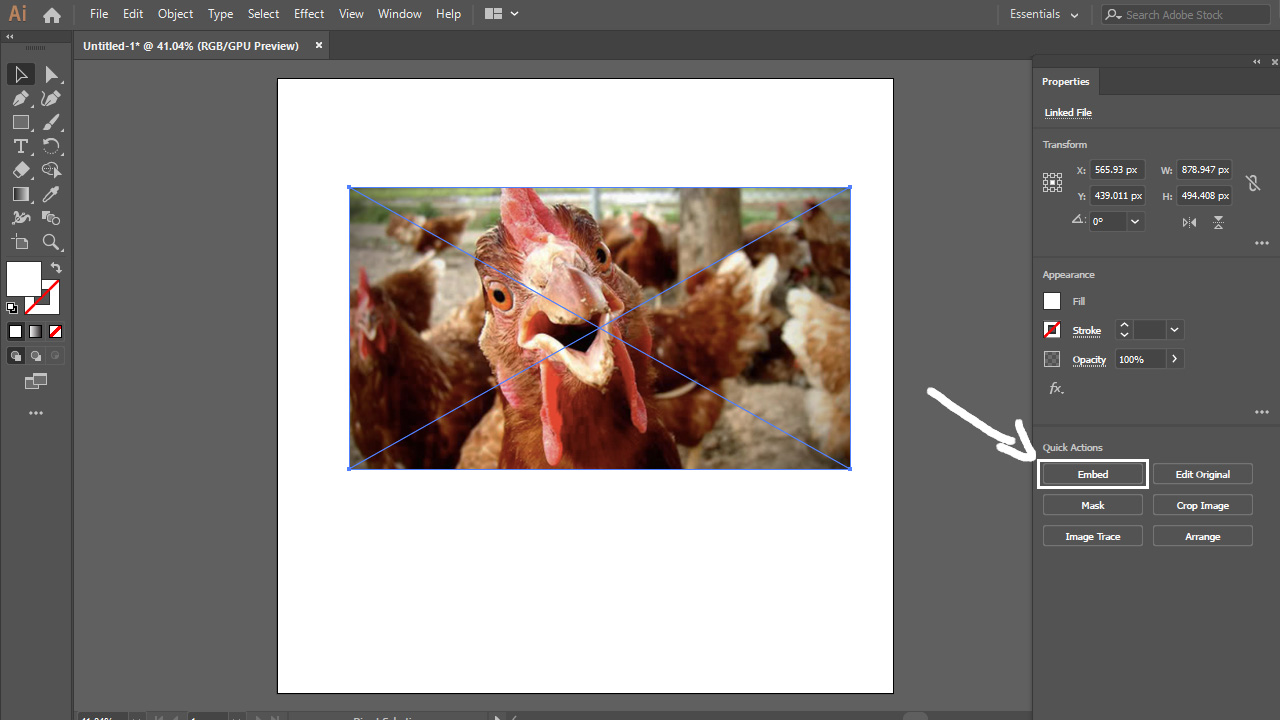 Lỗi không thấy ảnh trong file illustrator "Could not find the linker file" 3 Lỗi không thấy ảnh trong file illustrator "Could not find the linker file" 2