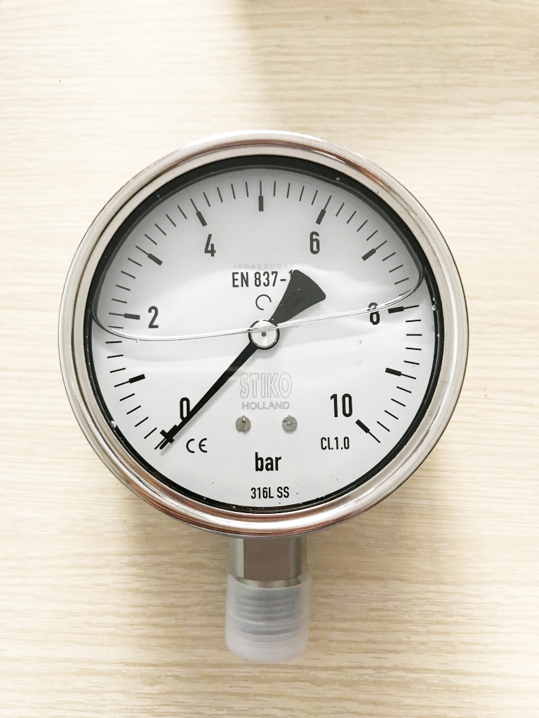 Đồng hồ đo áp suất inox
