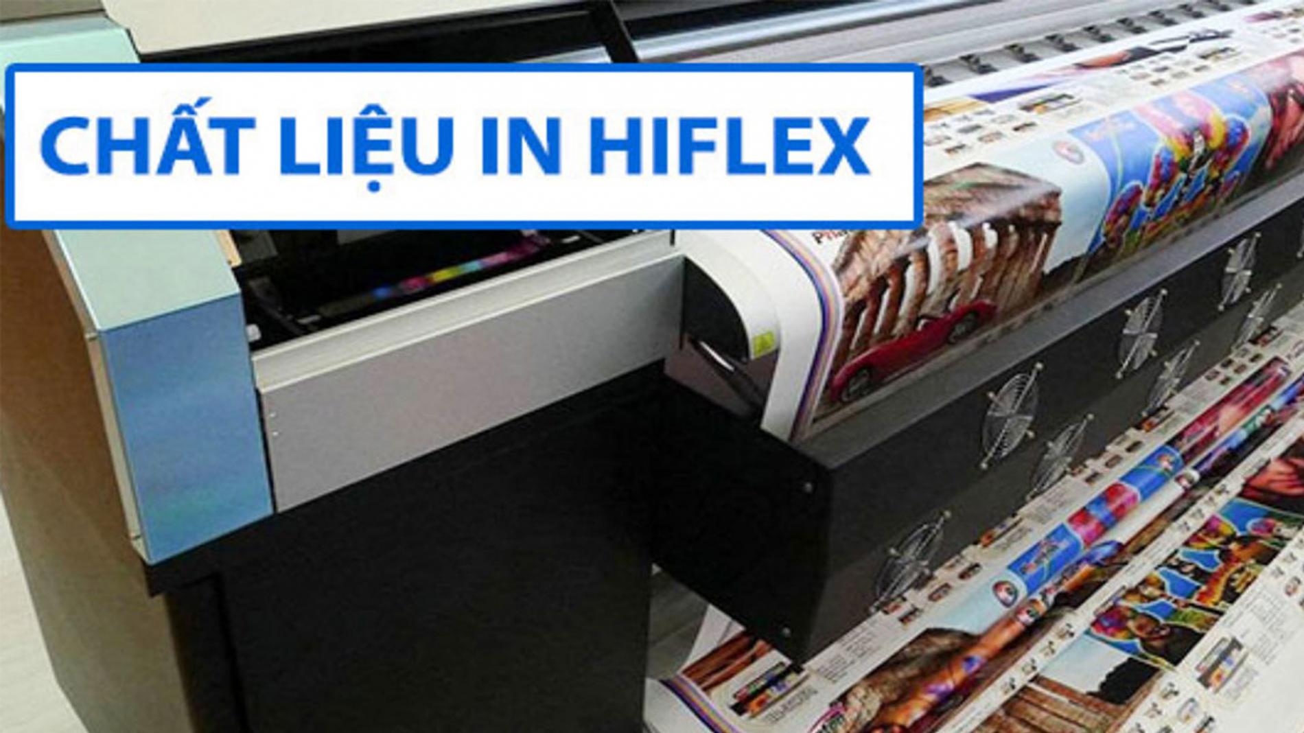 In hiflex bằng loại mực cao cấp tạo ra sản phẩm chất lượng có hình ảnh đẹp và sắc nét 7 In hiflex quảng cáo giá sỉ lẻ in nhanh lấy gấp
