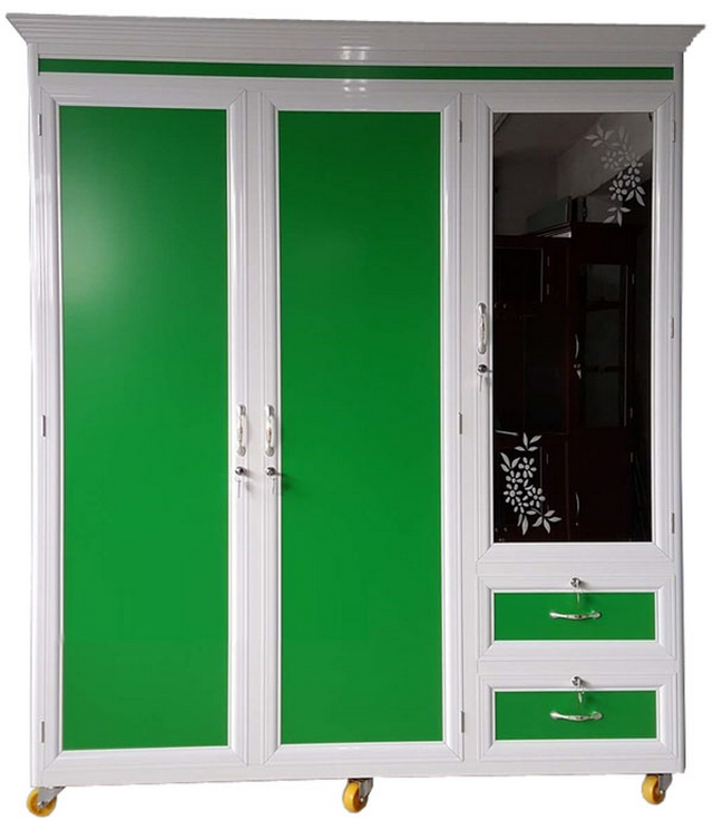 Điều gì quan trọng khi chọn mua tủ quần áo nhôm kính đặt tủ quần áo nhôm trong phòng ngủ? 4 Ưu điểm Của Tủ Quần áo Nhôm Kính Alu (2)