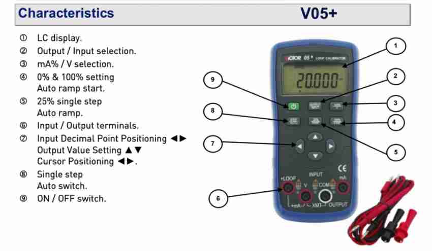 Thiết bị phát dòng 4-20ma test4 đo dòng 0-10v 8 Bộ Phát Dòng 4-20ma Test-4 Seneca