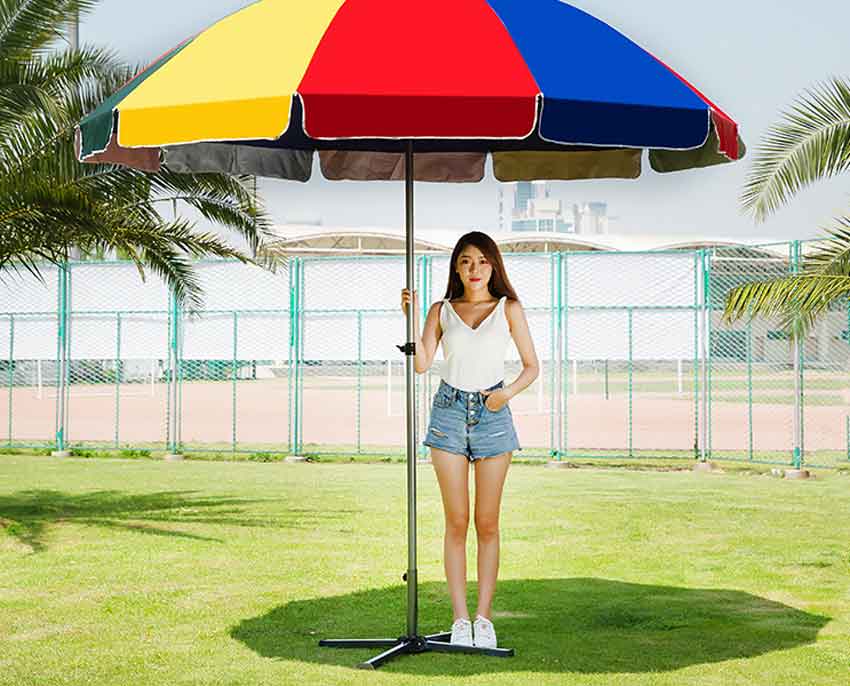 In standee quảng cáo cộng đồng hiệu quả 6 In ấn Dù Quảng Cáo Ngoài Trời