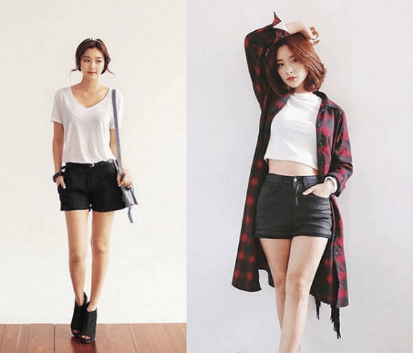 Áo thun form rộng đơn giản mà vẫn sành điệu phối chân váy jeans