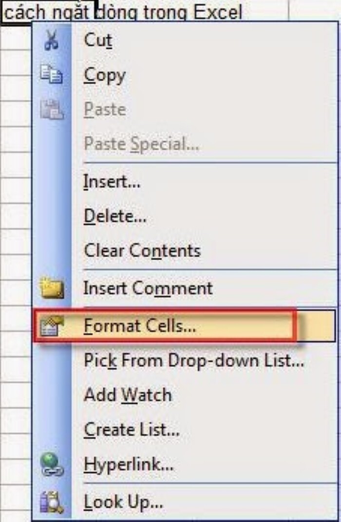 Cách ngắt dòng, xuống dòng trong Excel!