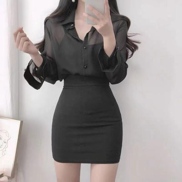 Đáng yêu từ những chiếc váy văn phòng đẹp 12 Đáng yêu từ những chiếc váy văn phòng đẹp