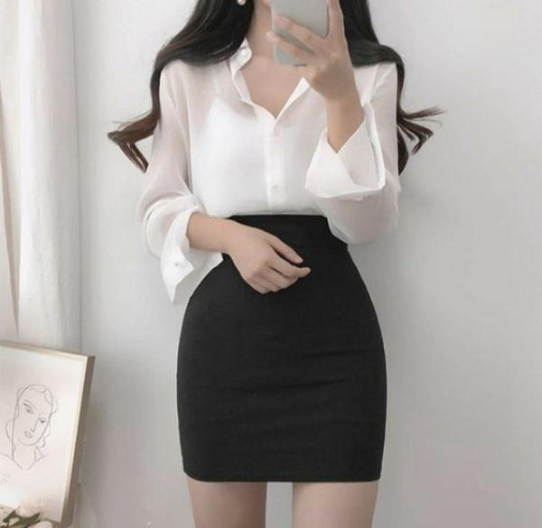 Đáng yêu từ những chiếc váy văn phòng đẹp 13 Đáng yêu từ những chiếc váy văn phòng đẹp