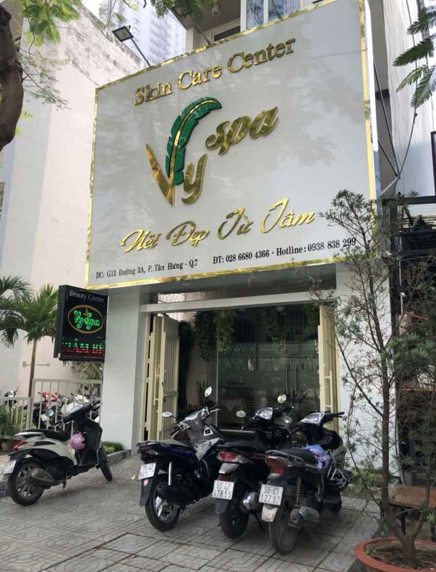 Dịch Vụ Chăm Sóc Da Vy Spa Quận 7 Tphcm