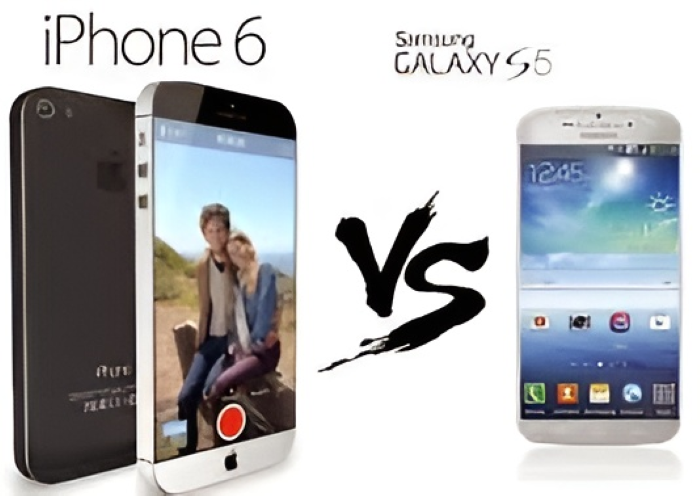 Galaxy S5 gặp phải đối thủ nặng ký Iphone 6