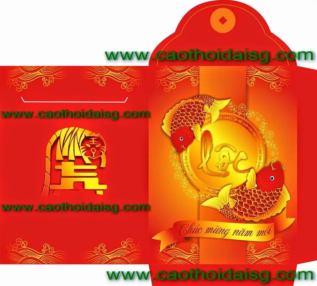 In bao li xi da dang chuyen nghiep