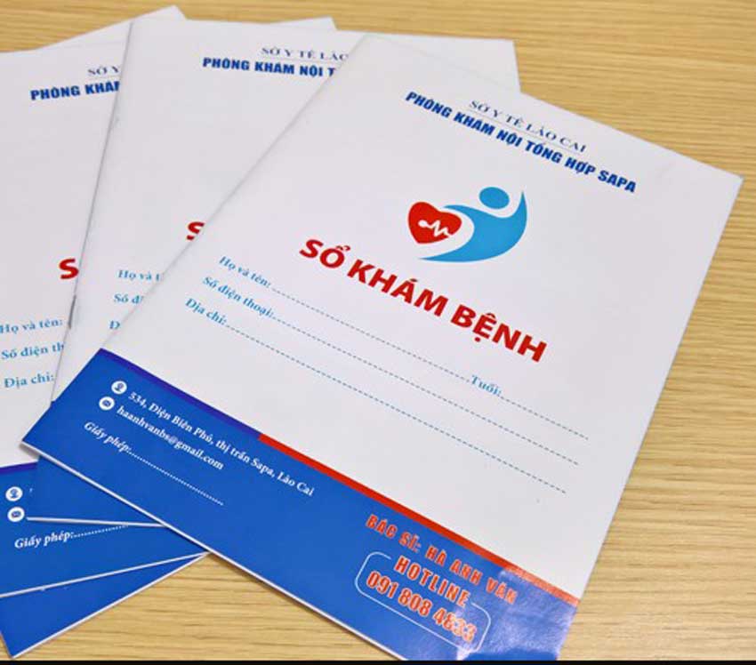 In Sổ Khám Chữa Bệnh đa Dạng