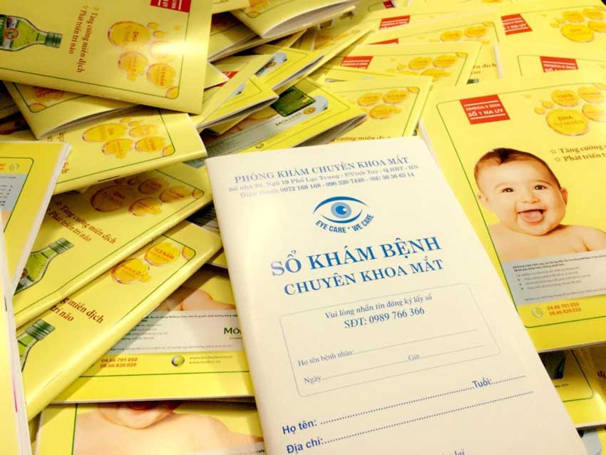 In Sổ Khám Chữa Bệnh đa Dạng