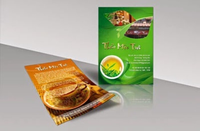 In tờ rơi với nhiều thiết kế , mẫu mã đa dạng