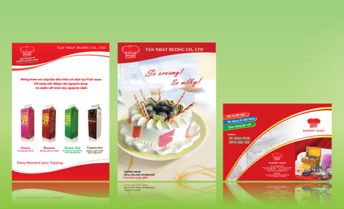 In tờ rơi với nhiều thiết kế , mẫu mã đa dạng