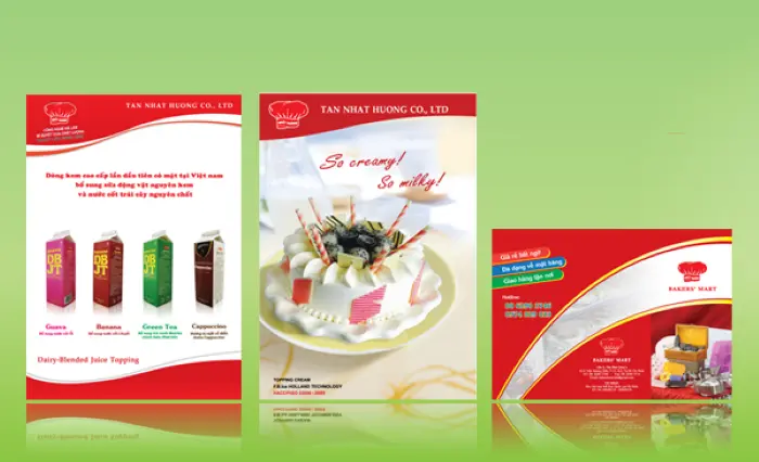 In tờ rơi với nhiều thiết kế , mẫu mã đa dạng