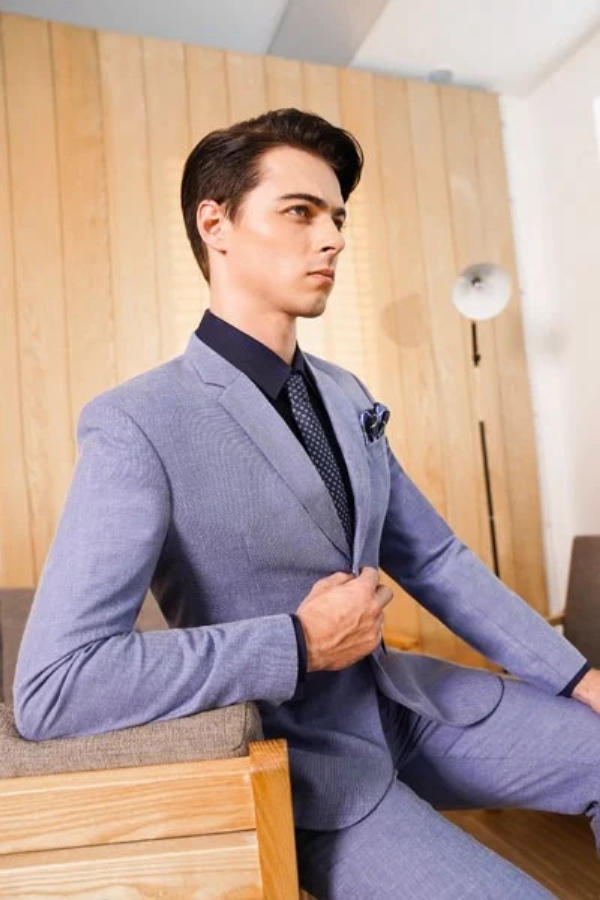 Mẫu áo vest blazer nam chuẩn men chuẩn dáng