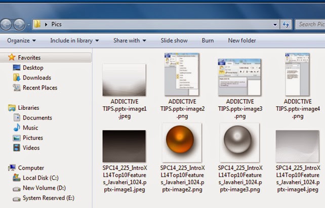 Lưu file ảnh trong Microsoft office