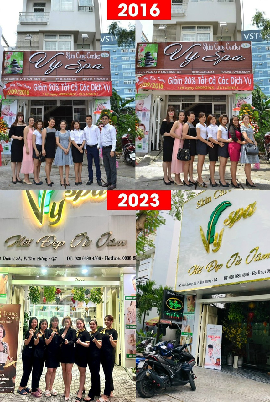 Sinh Nhật Vy Spa - Hành trình 7 năm 1 chặn đường