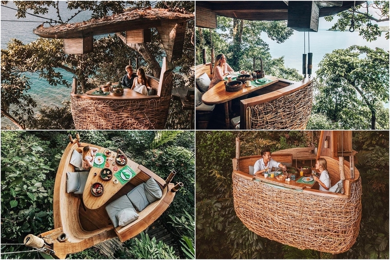 Thái Lan Nhà hàng trên cây độc nhất vô nhị