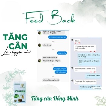 Viên Uống Tăng Cân Hướng dẫn và Đánh giá - tăng cân hồng minh