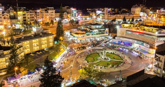 cho dem da lat toan canh