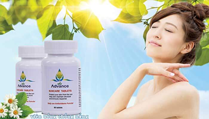 Viên uống dưỡng trắng da – Advance whitening skin
